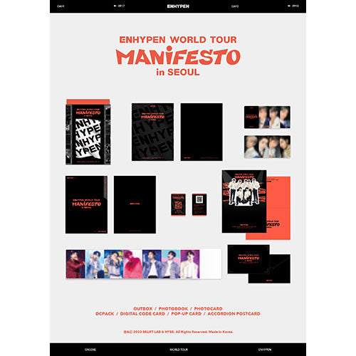 ENHYPEN - WORLD TOUR MANIFESTO in SEOUL