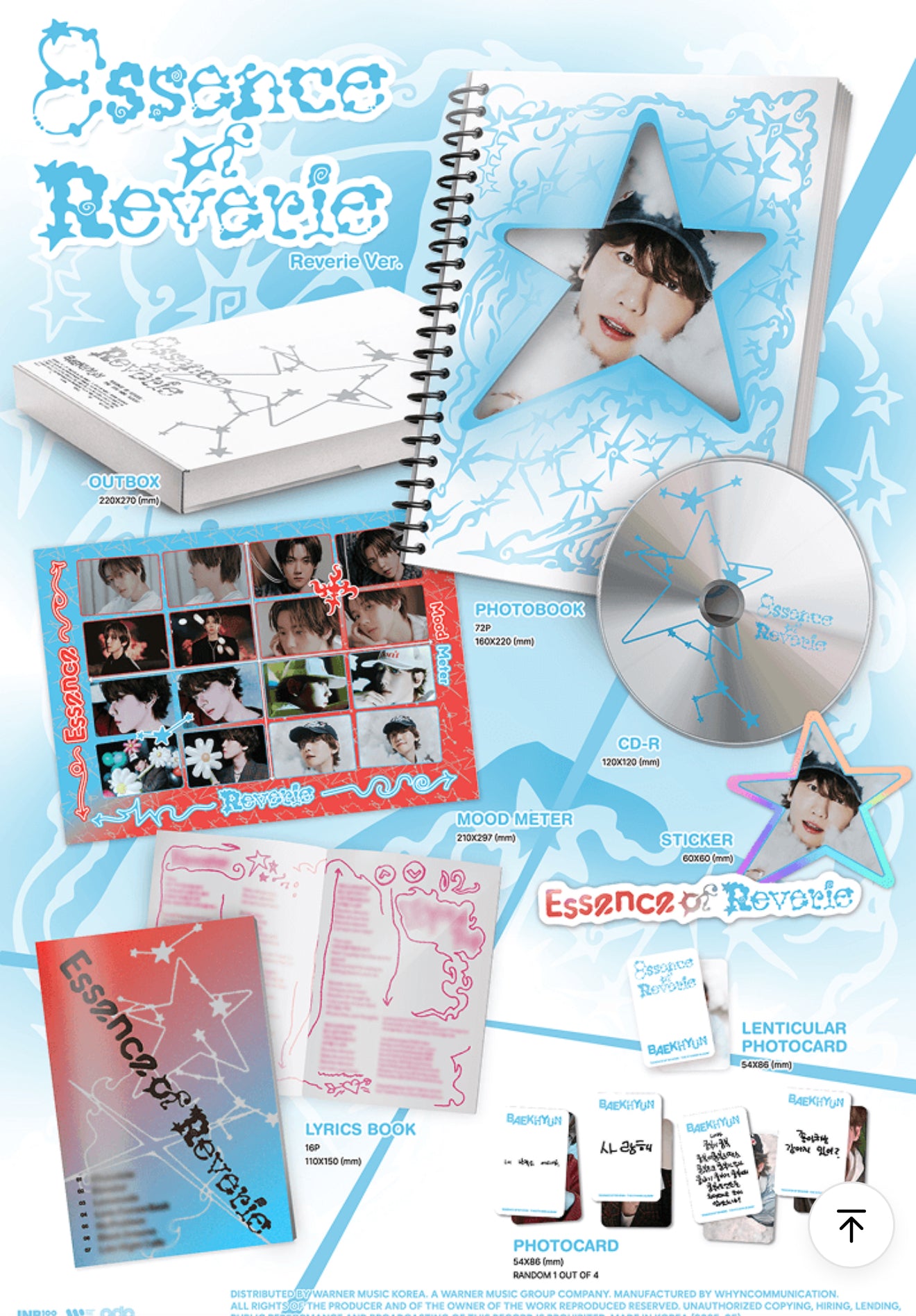 (PREORDER) BAEKHYUN - ESSENCE OF REVERIE