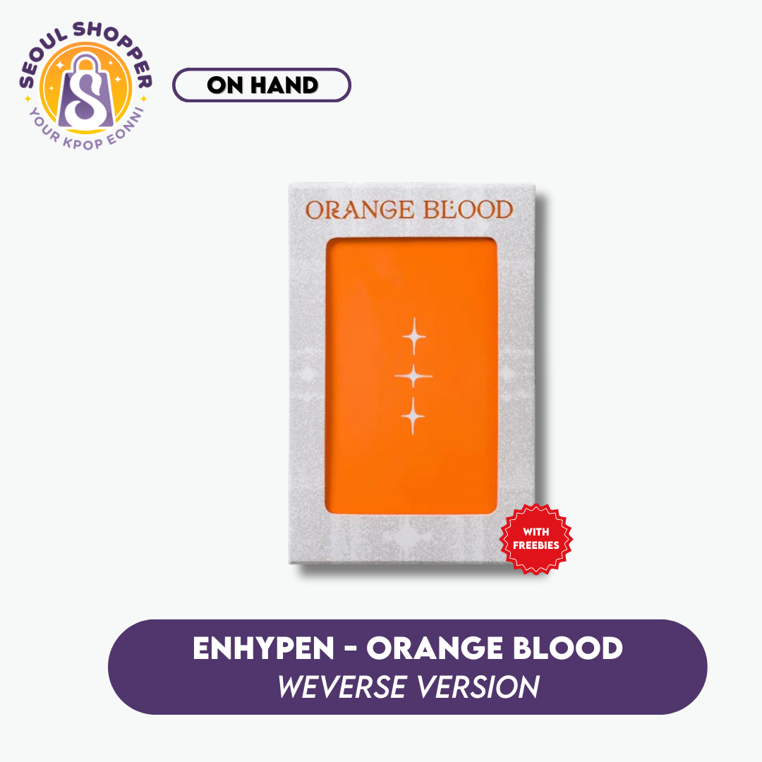 ENHYPEN - ORANGE BLOOD 5th Mini Album (Weverse Ver.)