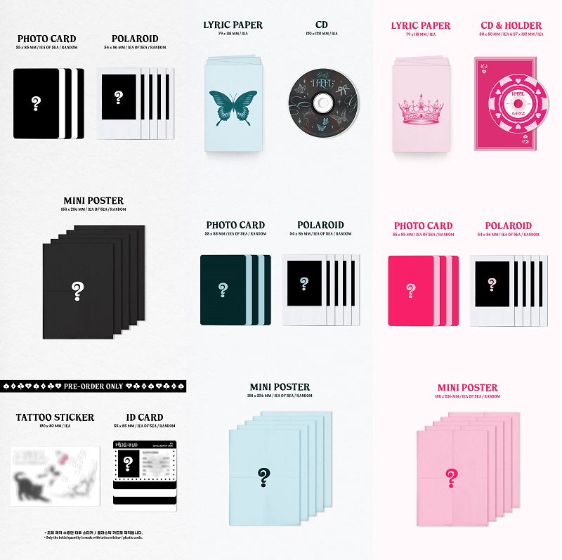 (G)I-DLE - I FEEL 6th Mini Album