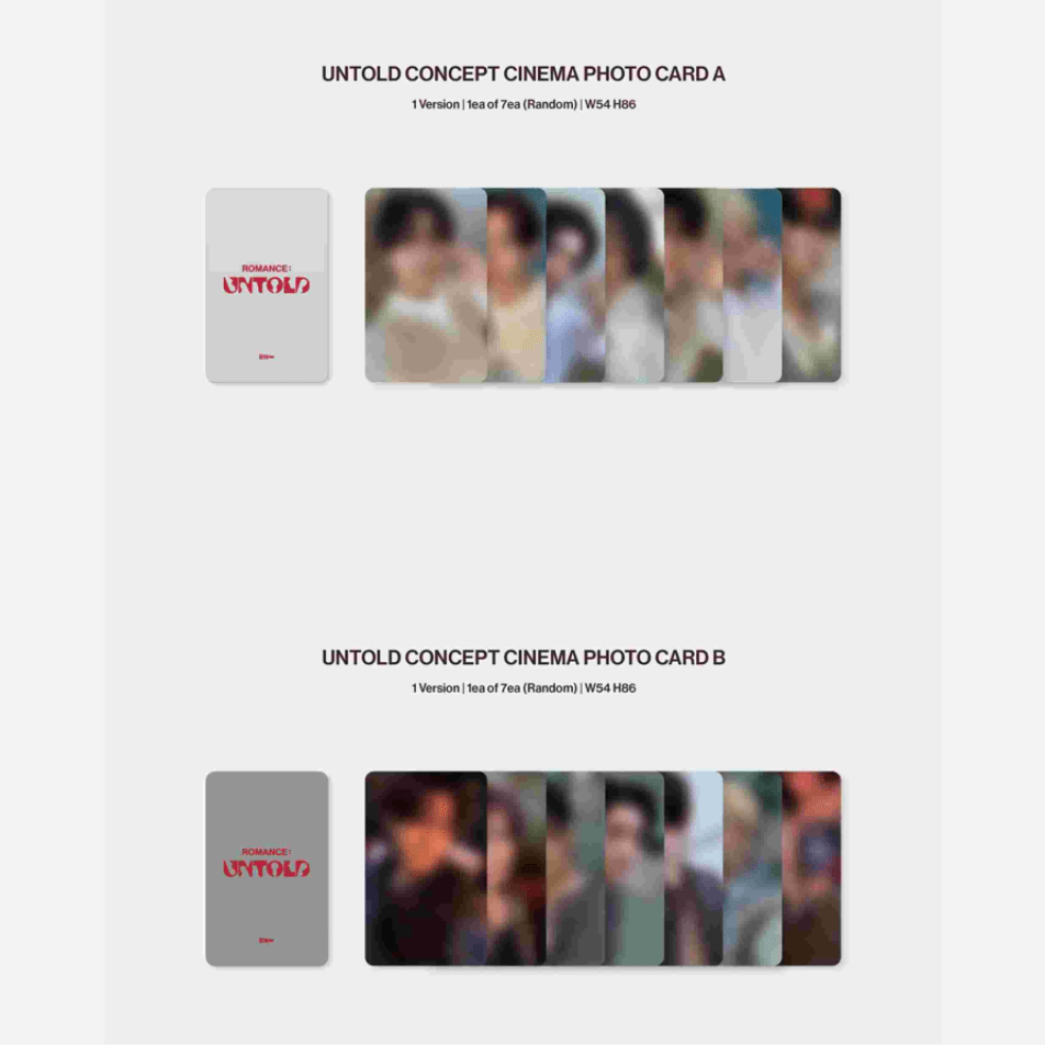 ENHYPEN - ROMANCE : UNTOLD Weverse Version