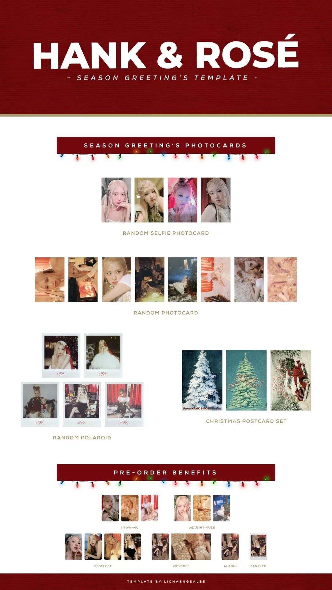 ROSE - Season’s Greetings: From HANK & ROSÉ To You