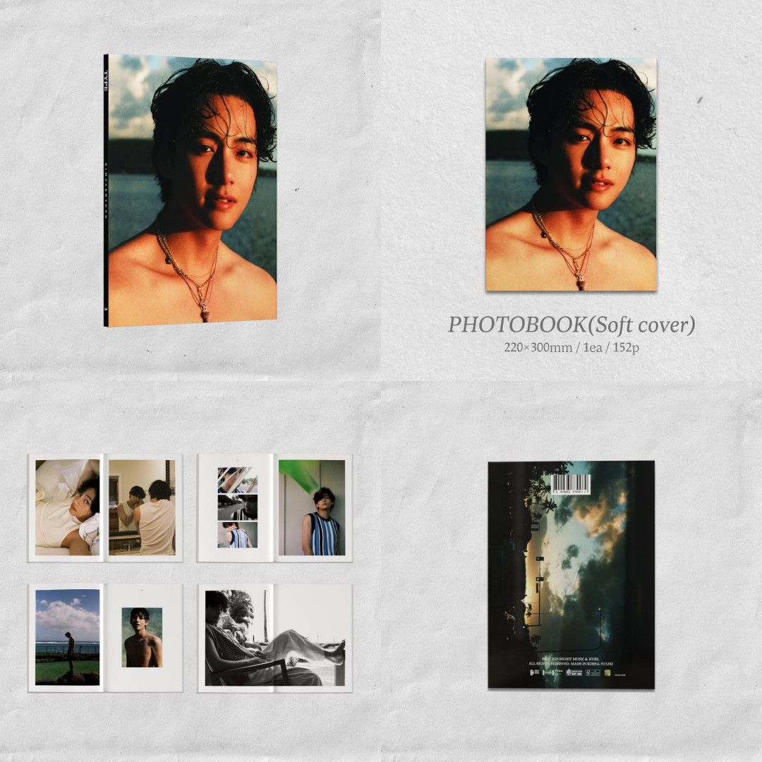 BTS V - TYPE 1 PHOTOBOOK