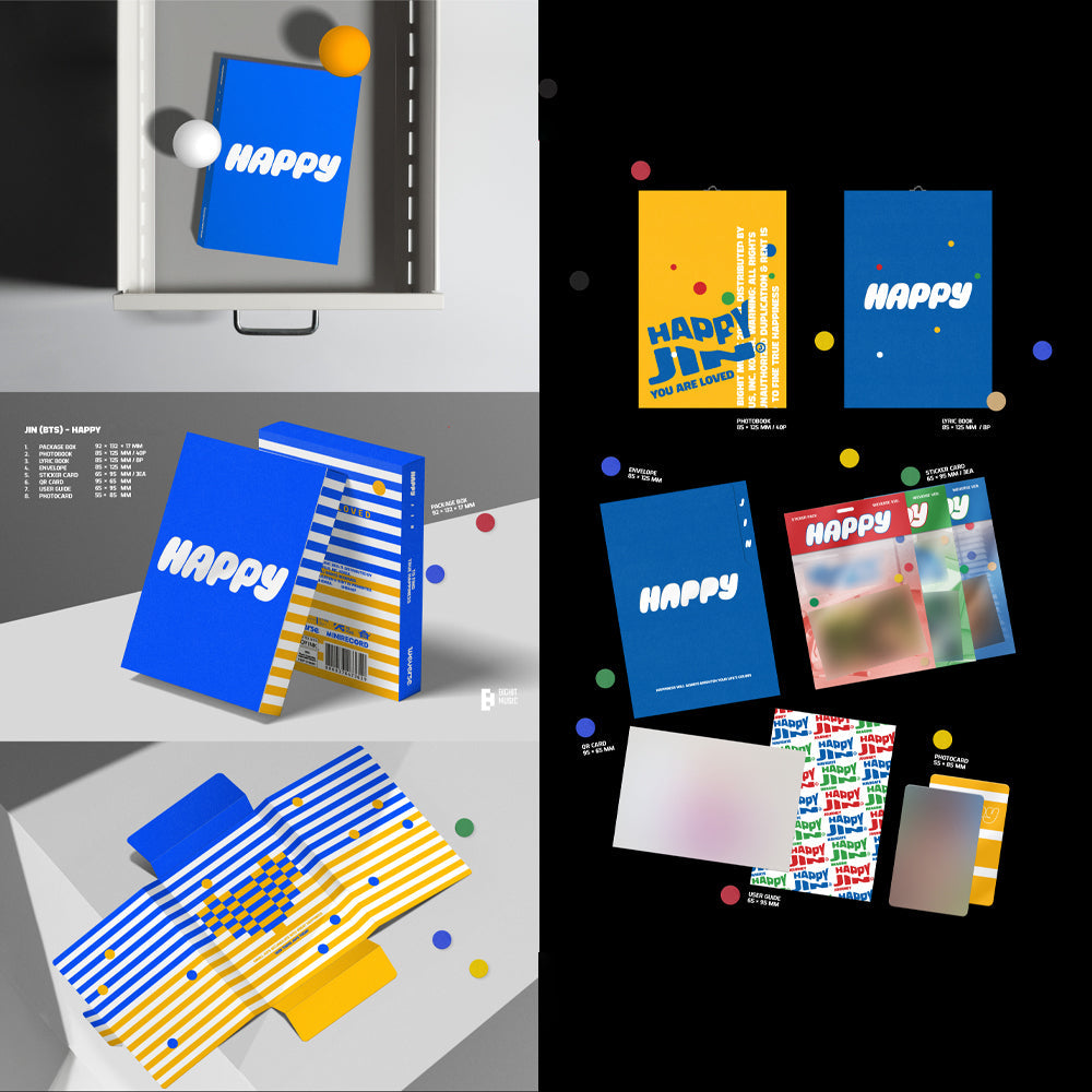 JIN SOLO ALBUM - HAPPY