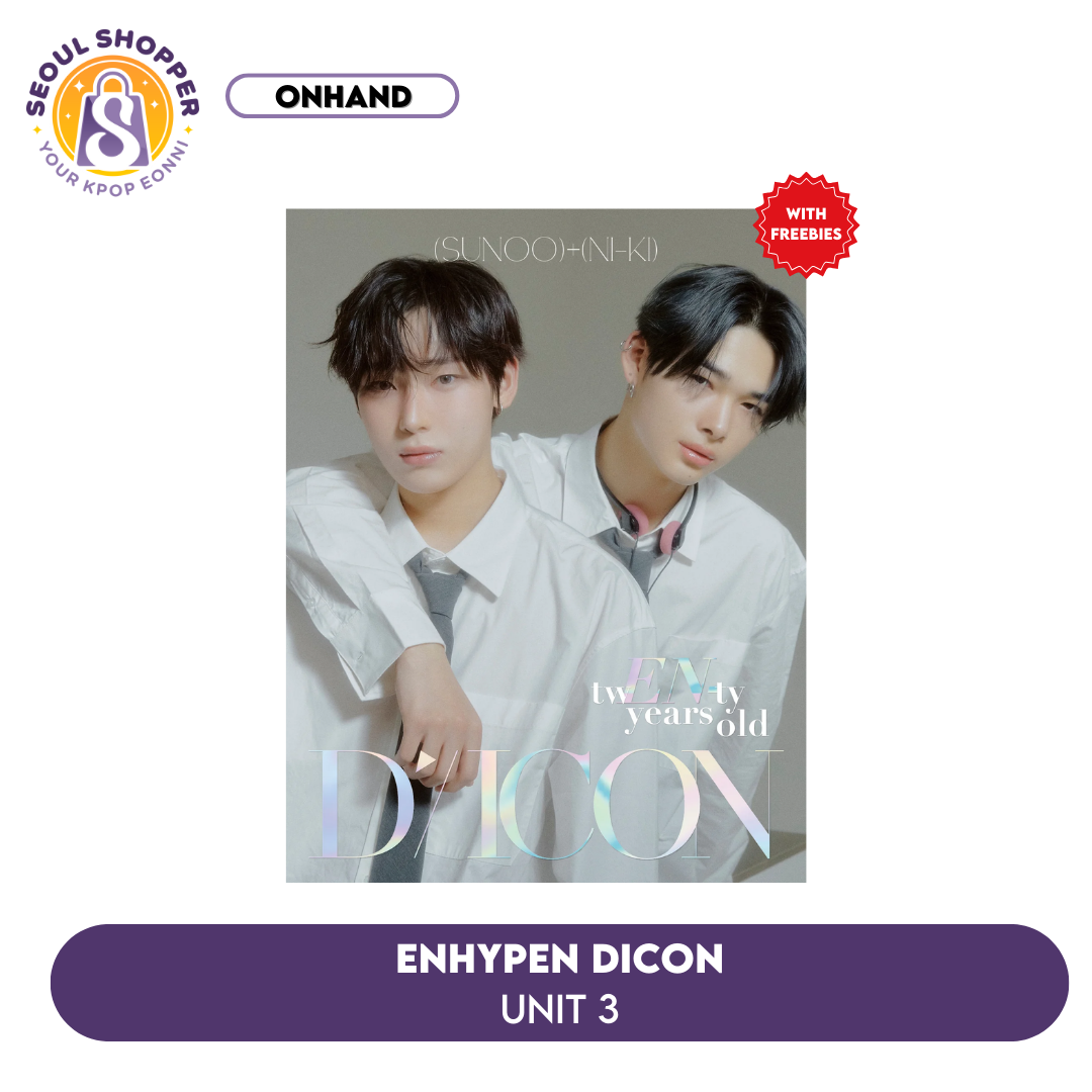 DICON ISSUE N°19 ENHYPEN : tw(EN-)ty years old