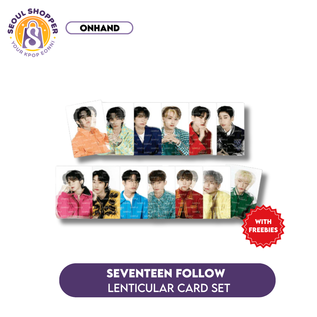 Seventeen Trading & Lenticular Card Set