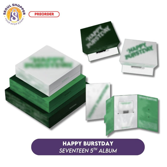 [PRE-ORDER] SEVENTEEN 5th Album HAPPY BURSTDAY