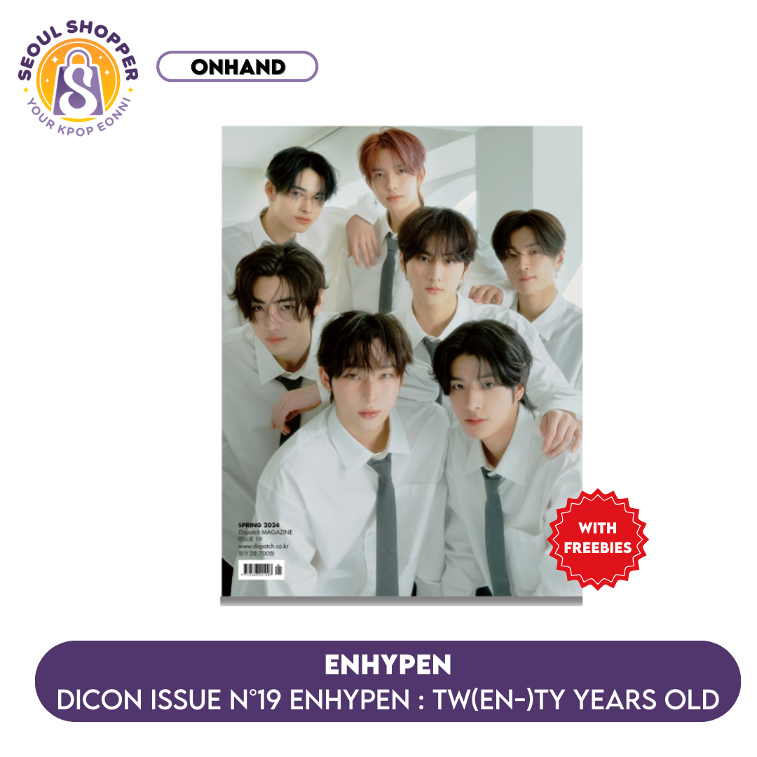 DICON ISSUE N°19 ENHYPEN : tw(EN-)ty years old