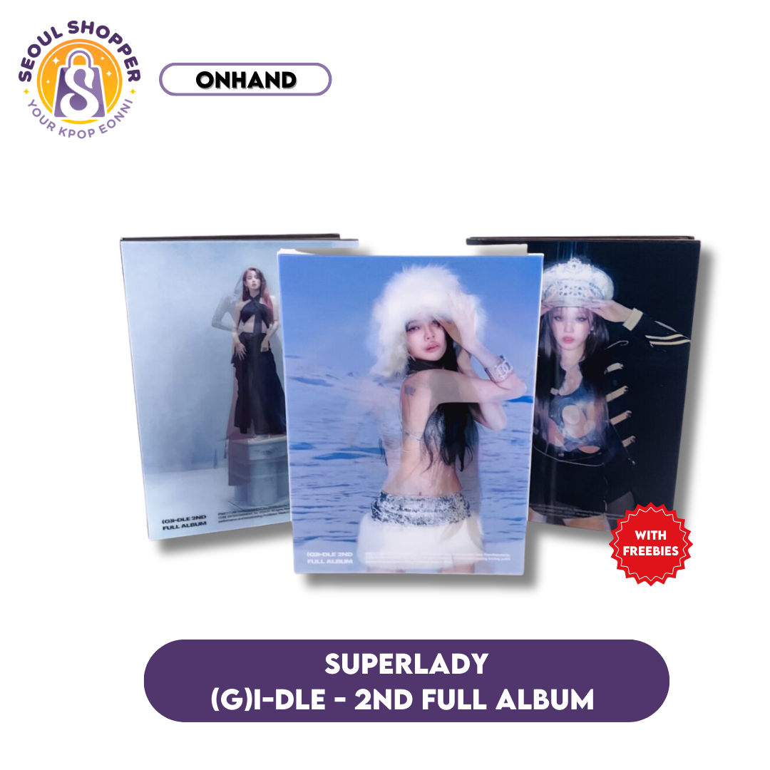 G)I-DLE - 2ND FULL ALBUM SUPER LADY – Seoul Shopper G)I-DLE - 2ND FULL ALBUM SUPER LADY – Seoul Shopper