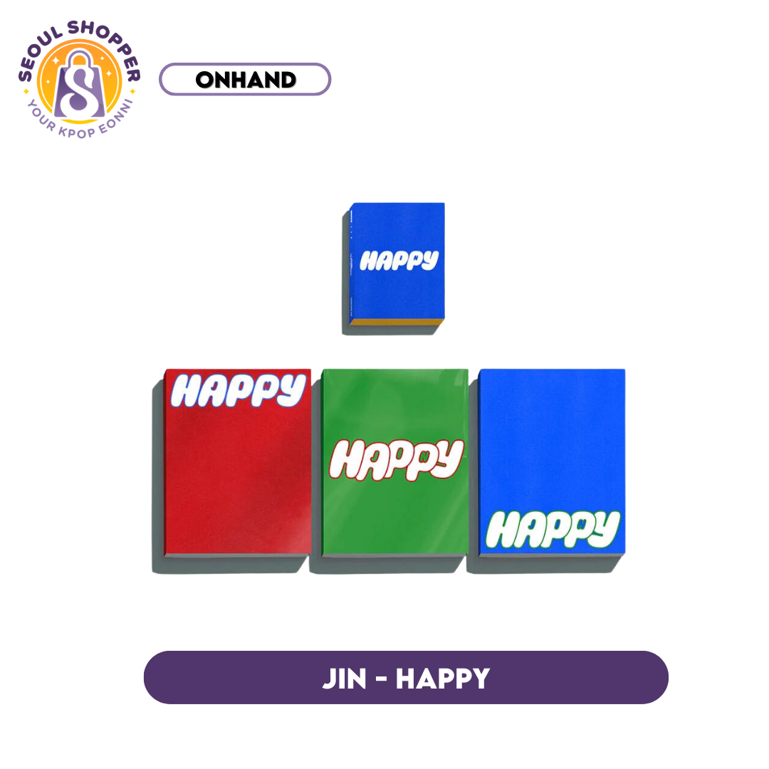 JIN SOLO ALBUM - HAPPY