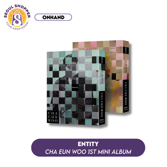 CHA EUN WOO - 1ST MINI ALBUM ENTITY