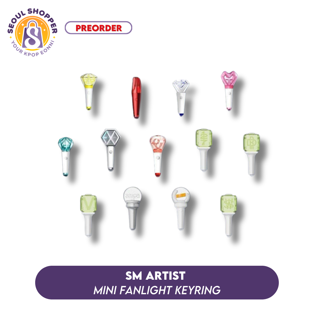 (PREORDER) SM ARTIST MINI FANLIGHT KEYRING