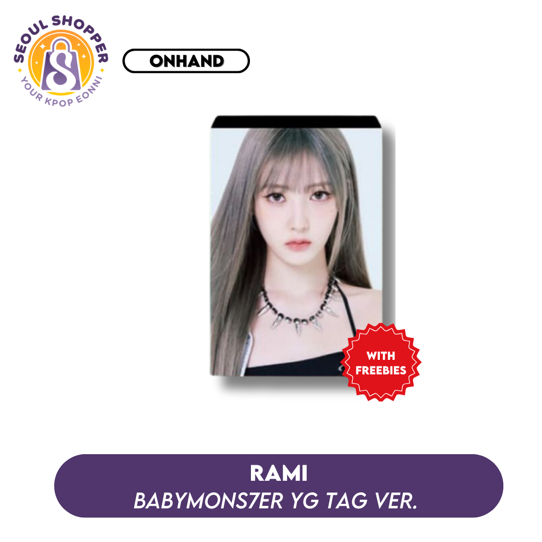 BABYMONSTER - 1st Mini Album [BABYMONS7ER] YG TAG Version