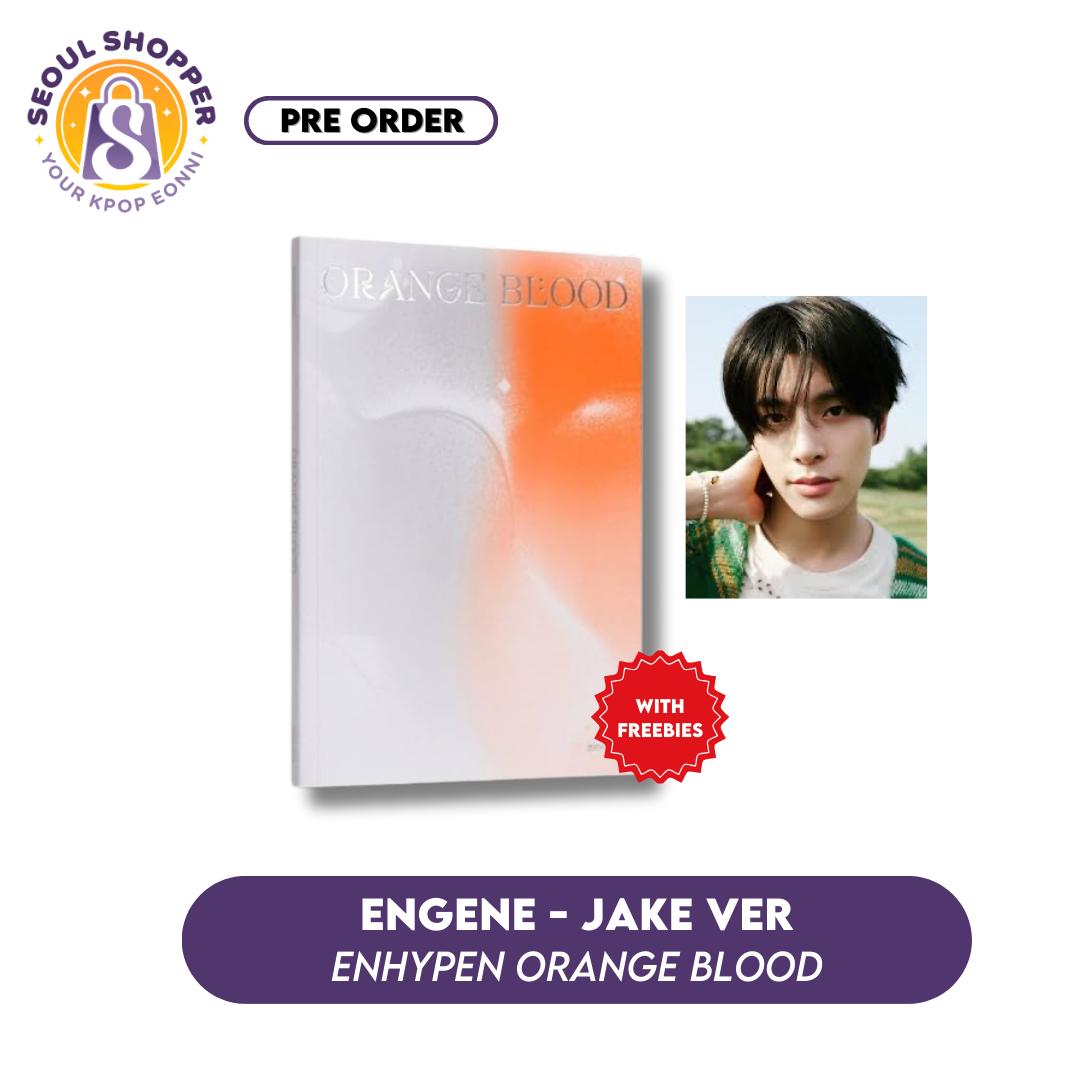 ENHYPEN - ORANGE BLOOD 5th Mini Album (Engene Ver.)
