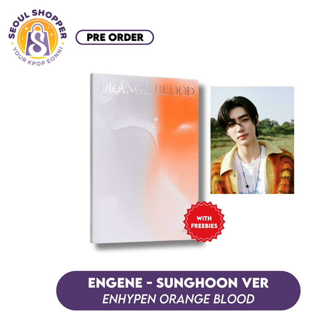 ENHYPEN - ORANGE BLOOD 5th Mini Album (Engene Ver.)
