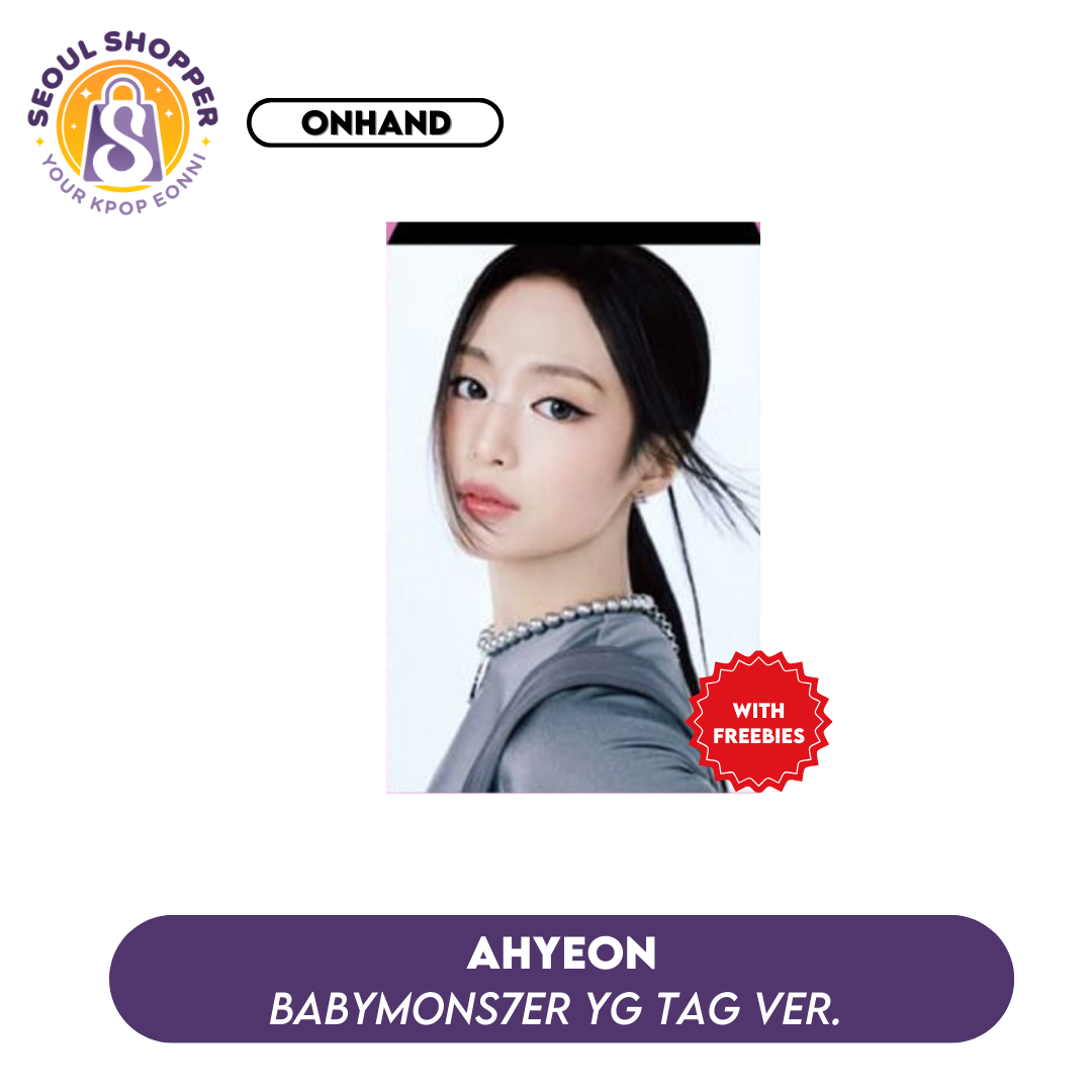 BABYMONSTER - 1st Mini Album [BABYMONS7ER] YG TAG Version