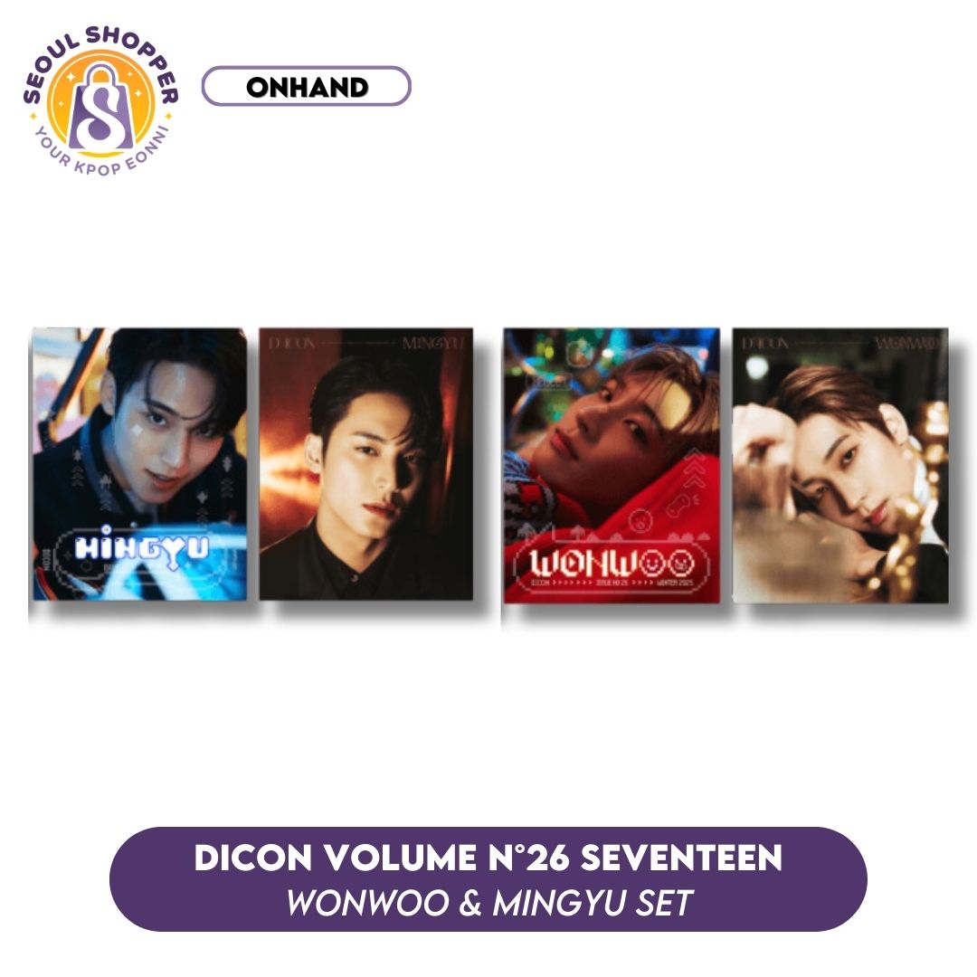 DICON ISSUE 26 | Wonwoo and Mingyu