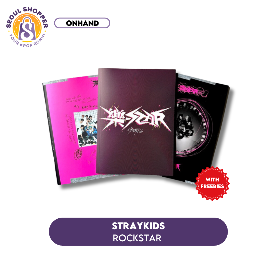 STRAY KIDS - ROCKSTAR 8TH MINI ALBUM w/ POB
