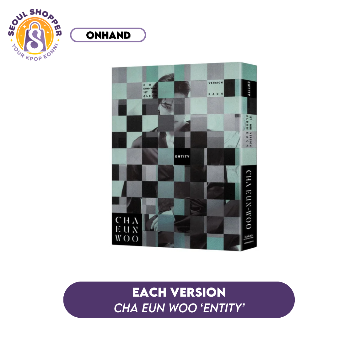 CHA EUN WOO - 1ST MINI ALBUM ENTITY