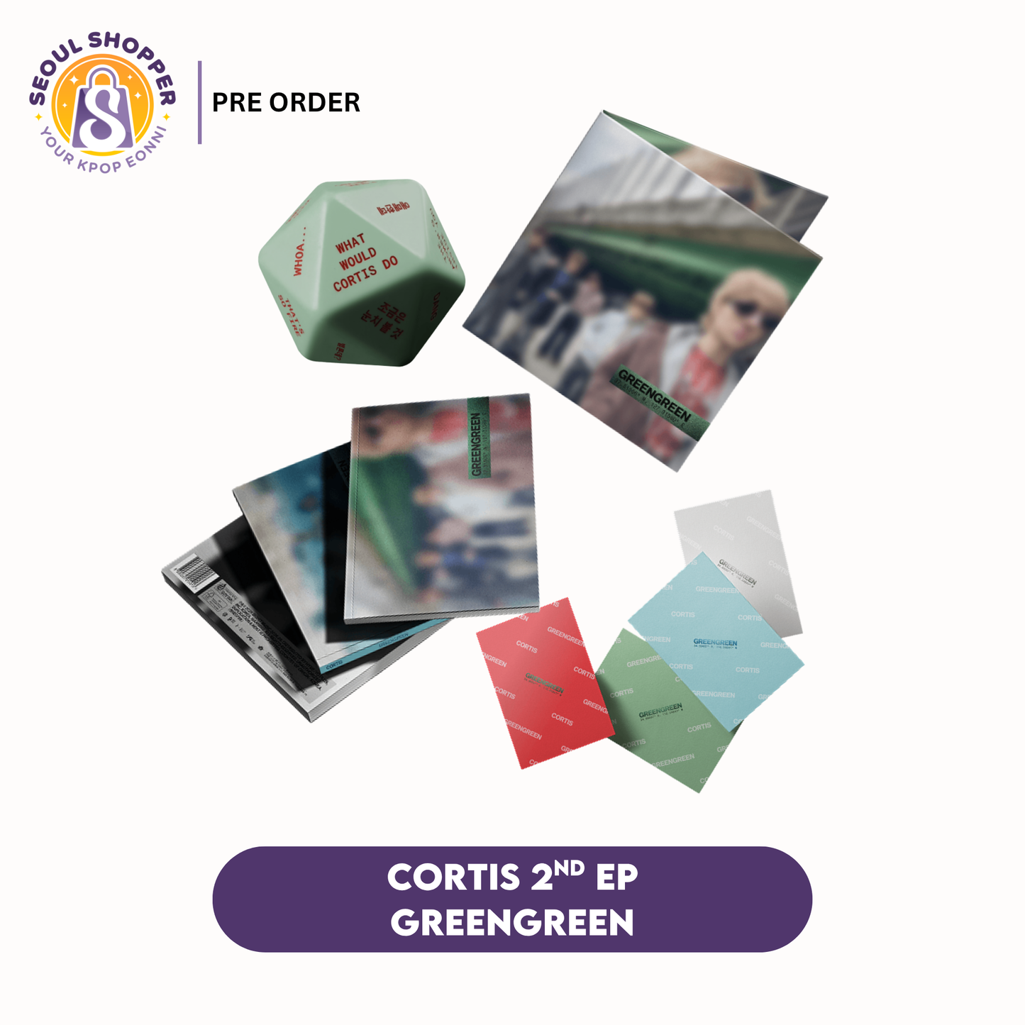 PRE-ORDER - CORTIS THE 2ND ALBUM - GREENGREEN