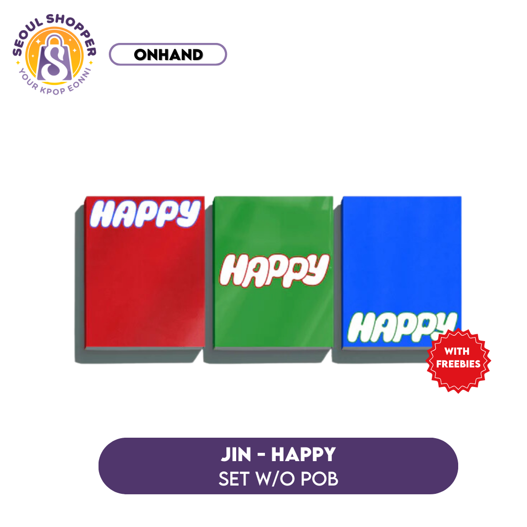 JIN SOLO ALBUM - HAPPY