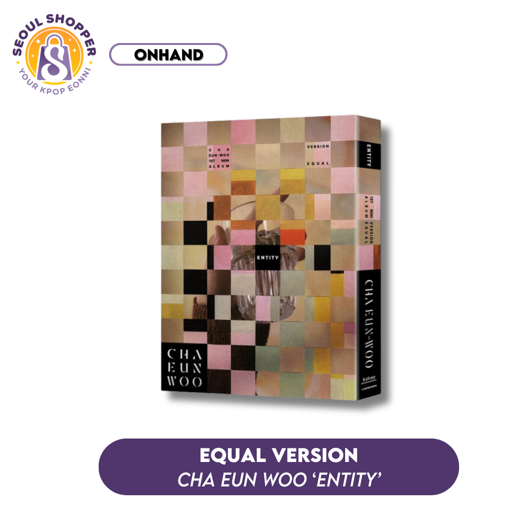 CHA EUN WOO - 1ST MINI ALBUM ENTITY