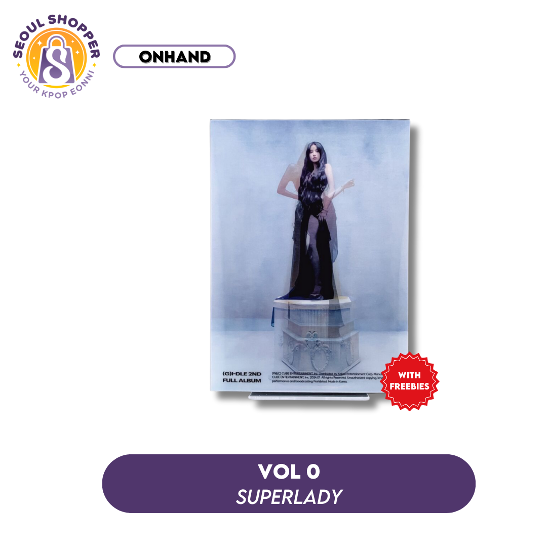 G)I-DLE - 2ND FULL ALBUM SUPER LADY – Seoul Shopper G)I-DLE - 2ND FULL ALBUM SUPER LADY – Seoul Shopper