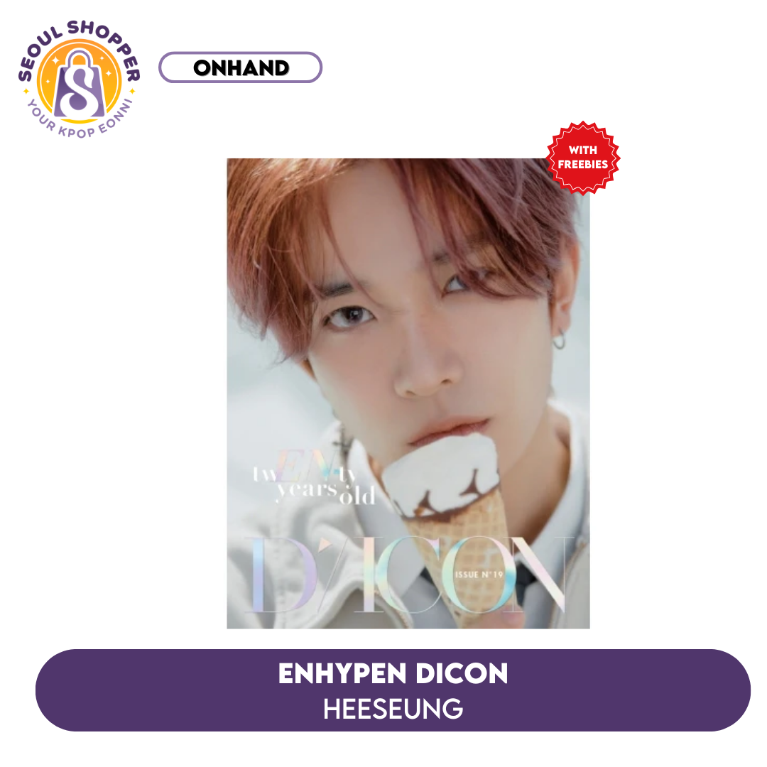 DICON ISSUE N°19 ENHYPEN : tw(EN-)ty years old