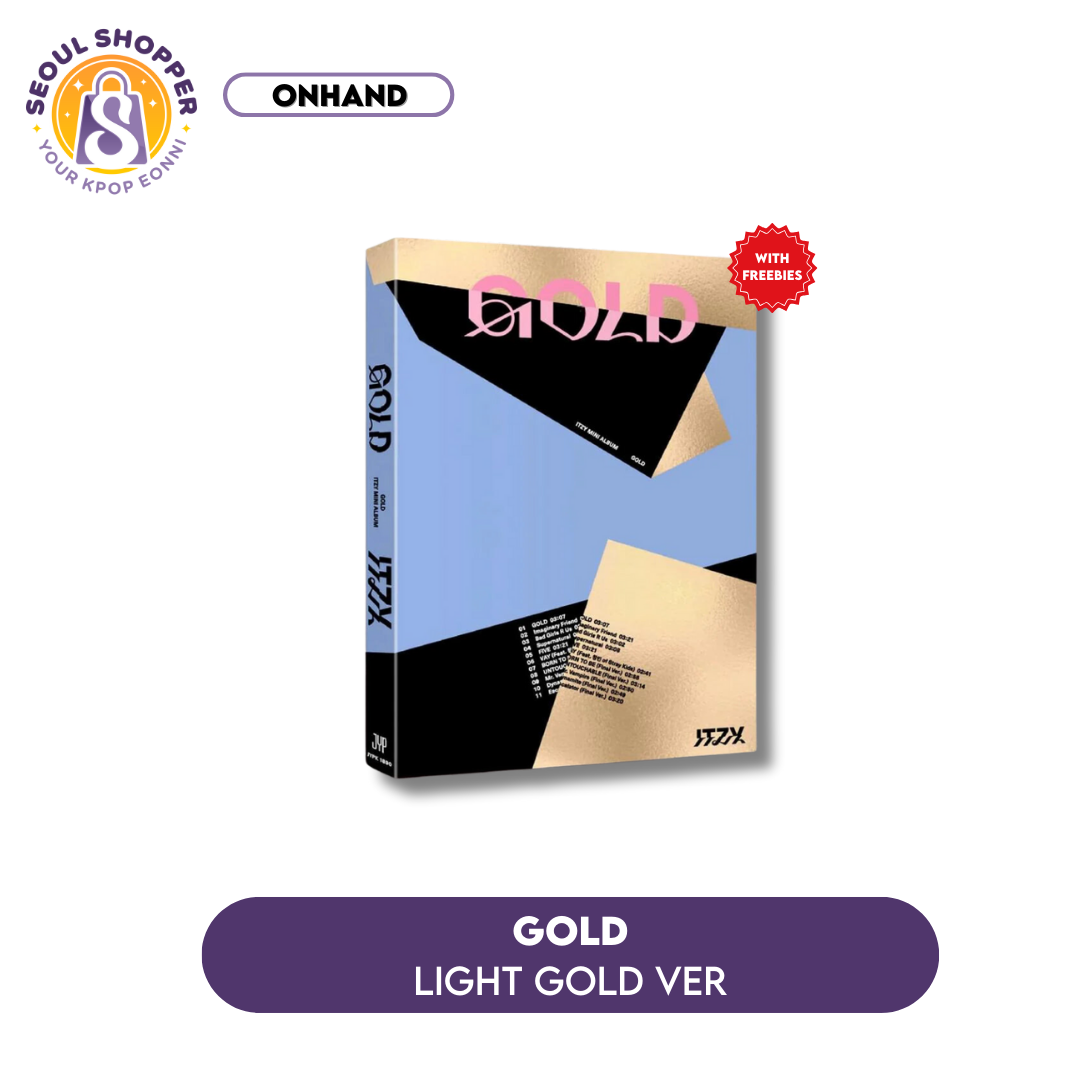 ITZY 2ND FULL ALBUM - GOLD