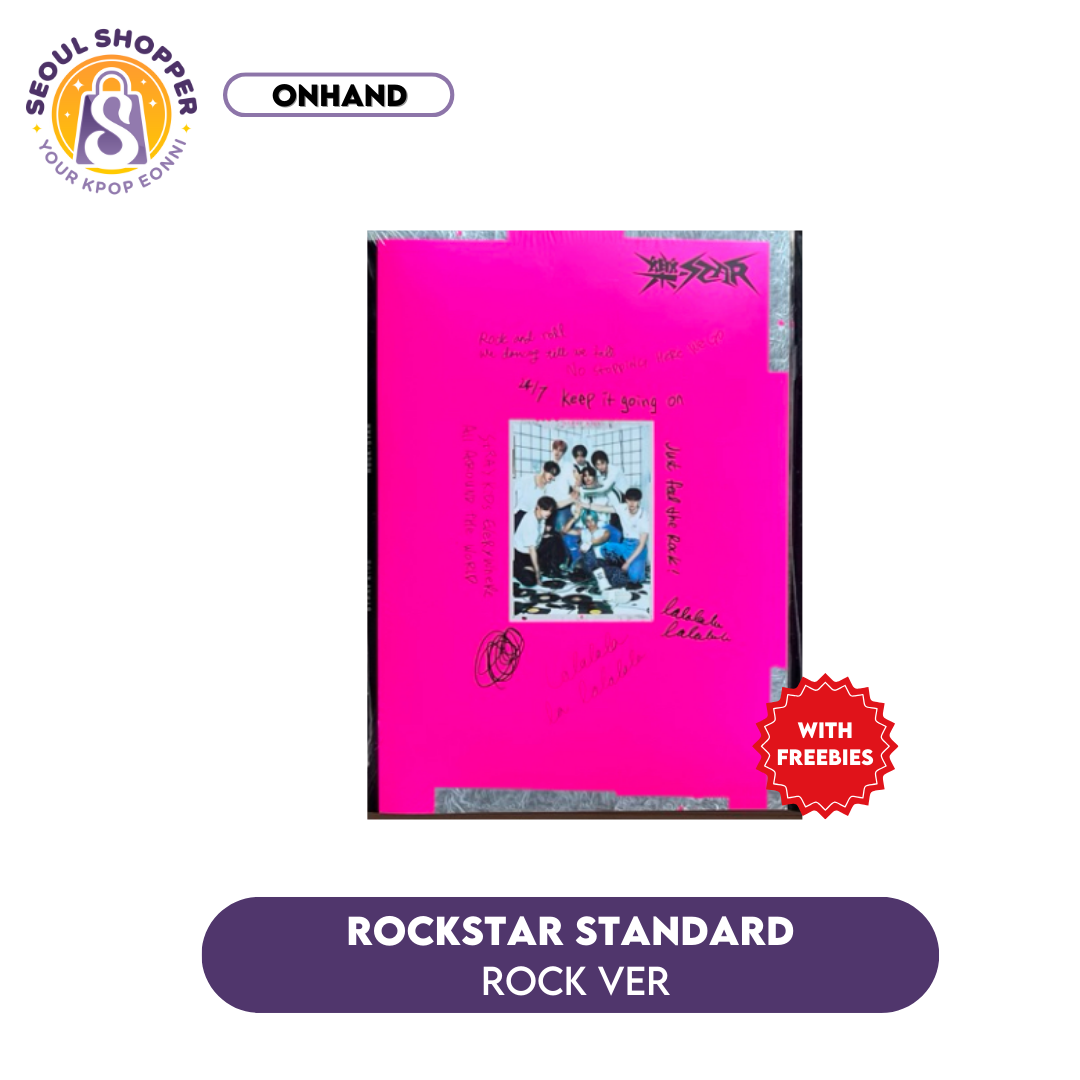 STRAY KIDS - ROCKSTAR 8TH MINI ALBUM w/ POB
