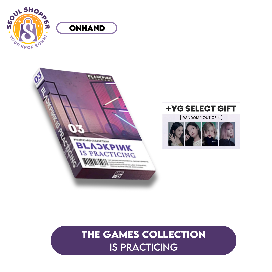 Blackpink - The Games Collection w/ YG POB