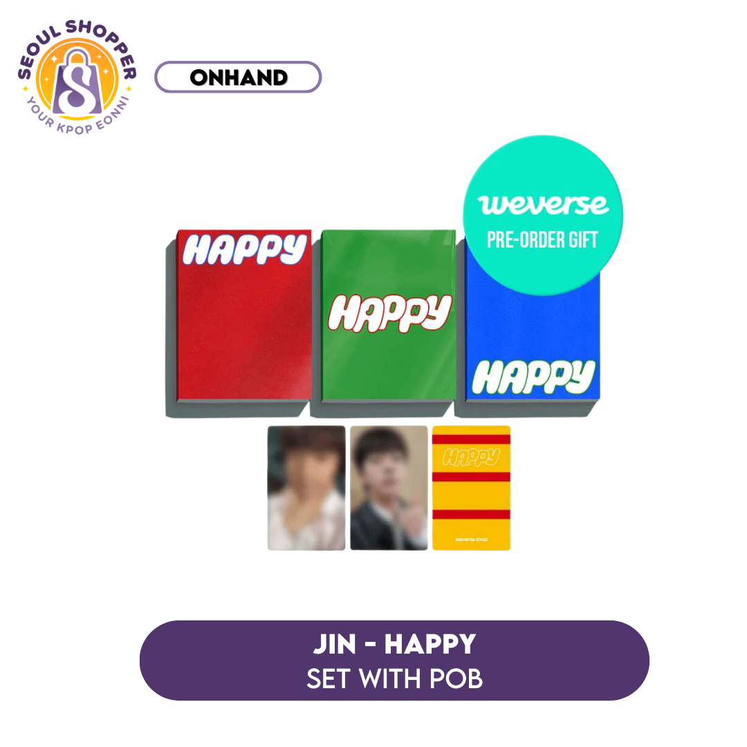 JIN SOLO ALBUM - HAPPY