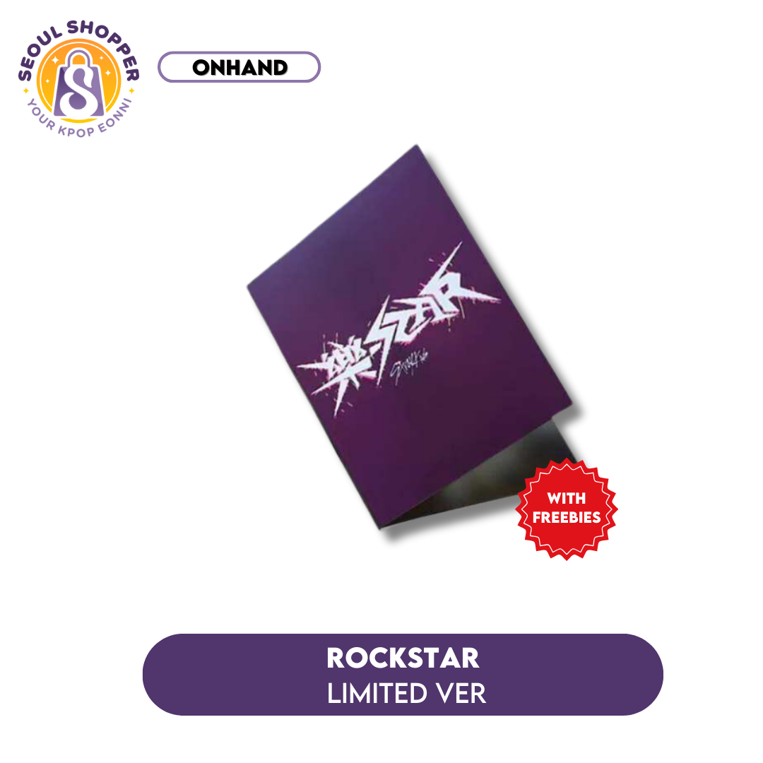 STRAY KIDS - ROCKSTAR 8TH MINI ALBUM w/ POB