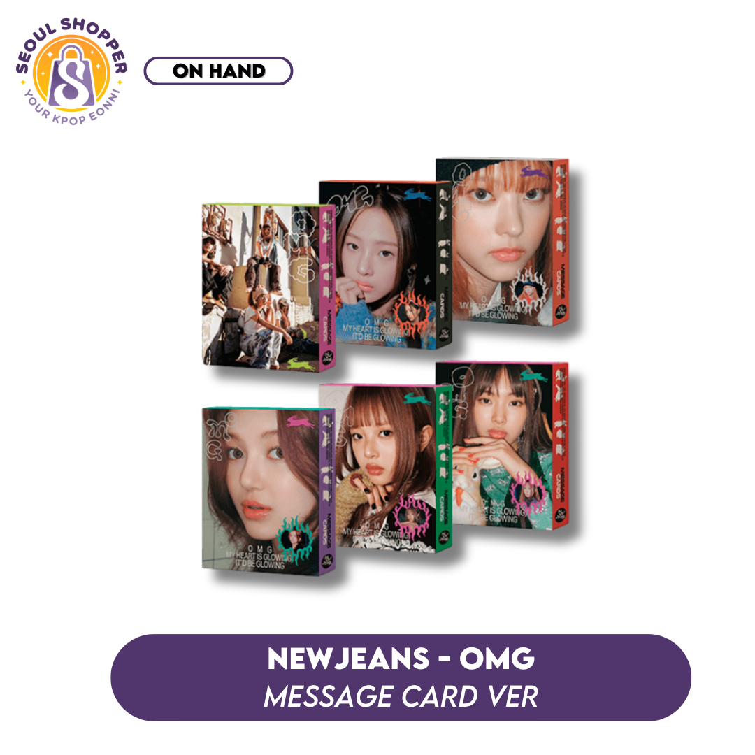 New Jeans - OMG Message Card Version