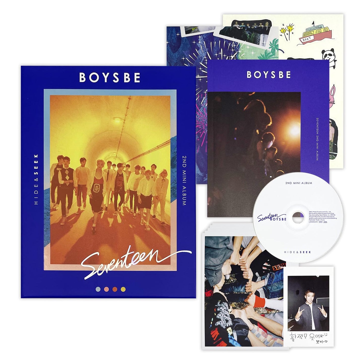 Seventeen 2nd Mini Album - Boys Be