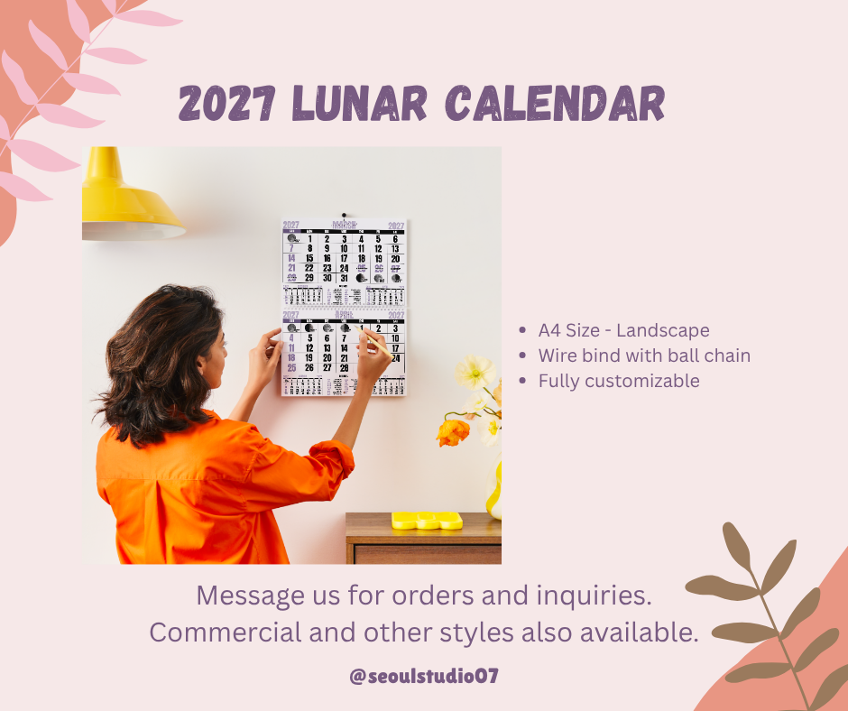 2027 CALENDAR PRE-ORDER