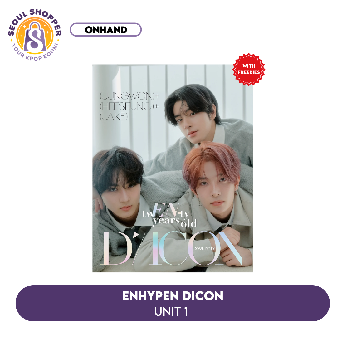 DICON ISSUE N°19 ENHYPEN : tw(EN-)ty years old