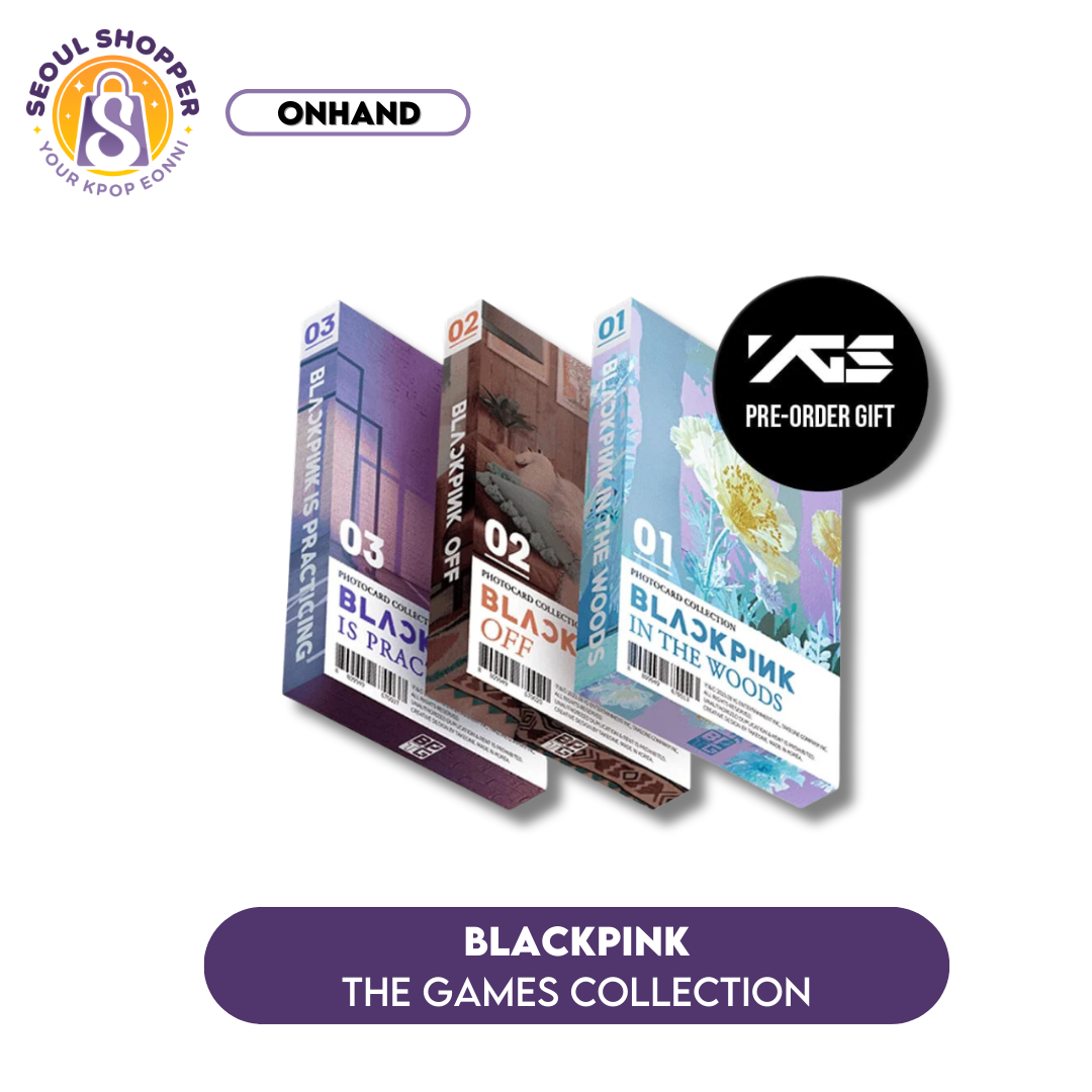 Blackpink - The Games Collection w/ YG POB