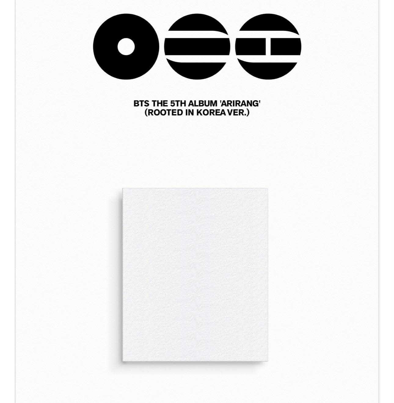 PREORDER - ARIRANG - BTS 5th Full Album