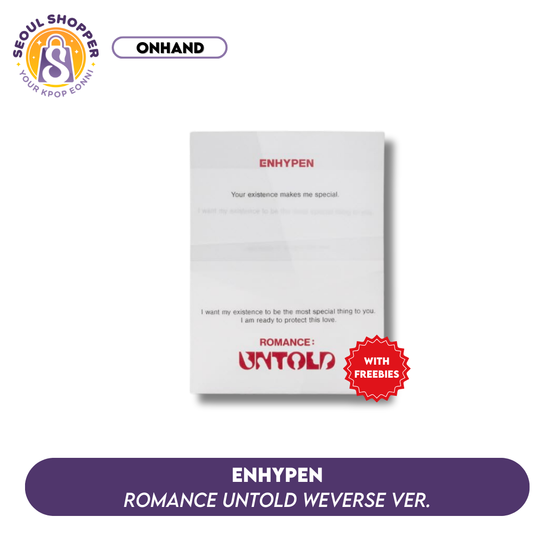 ENHYPEN - ROMANCE : UNTOLD Weverse Version