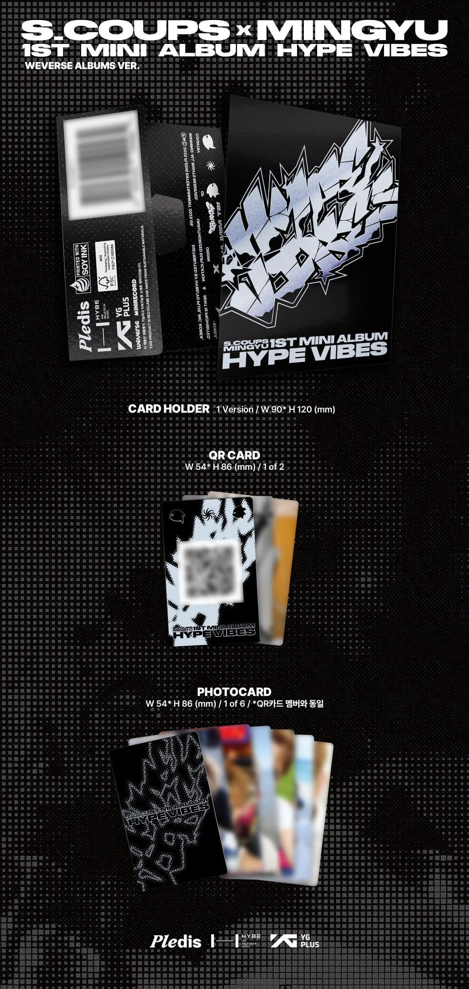 PREORDER - Scoups x Mingyu 1st Mini Album - HYPE VIBES