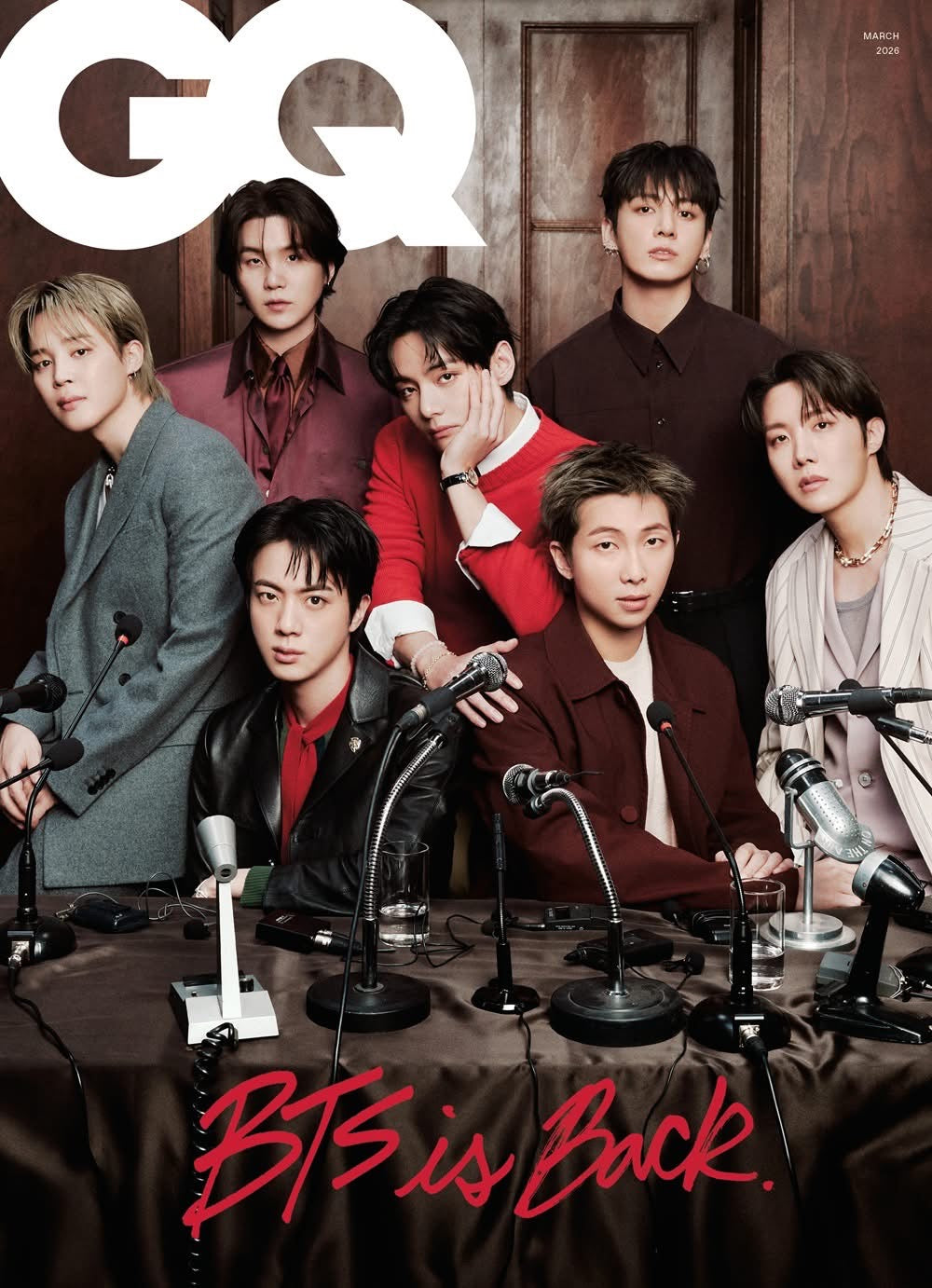(Pre-Order) BTS GQ Korea Magazine