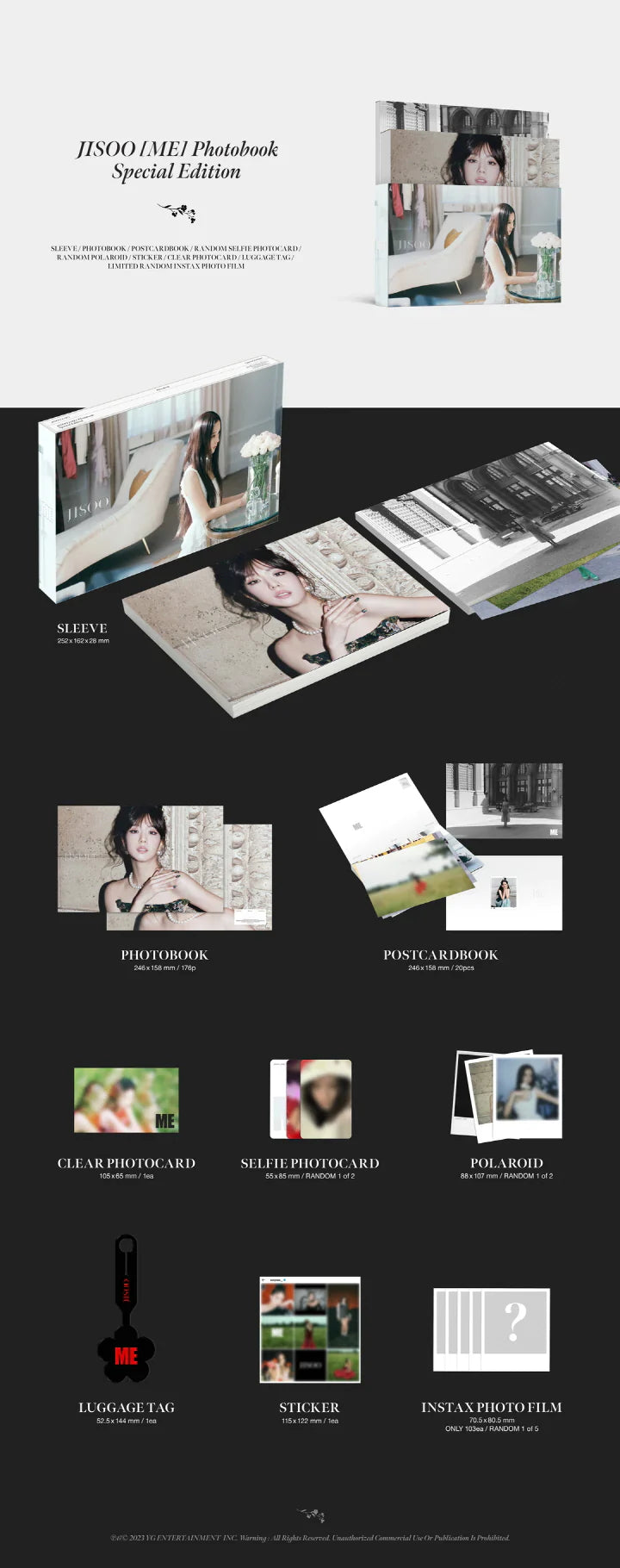 JISOO - ME PHOTOBOOK [Special Edition]