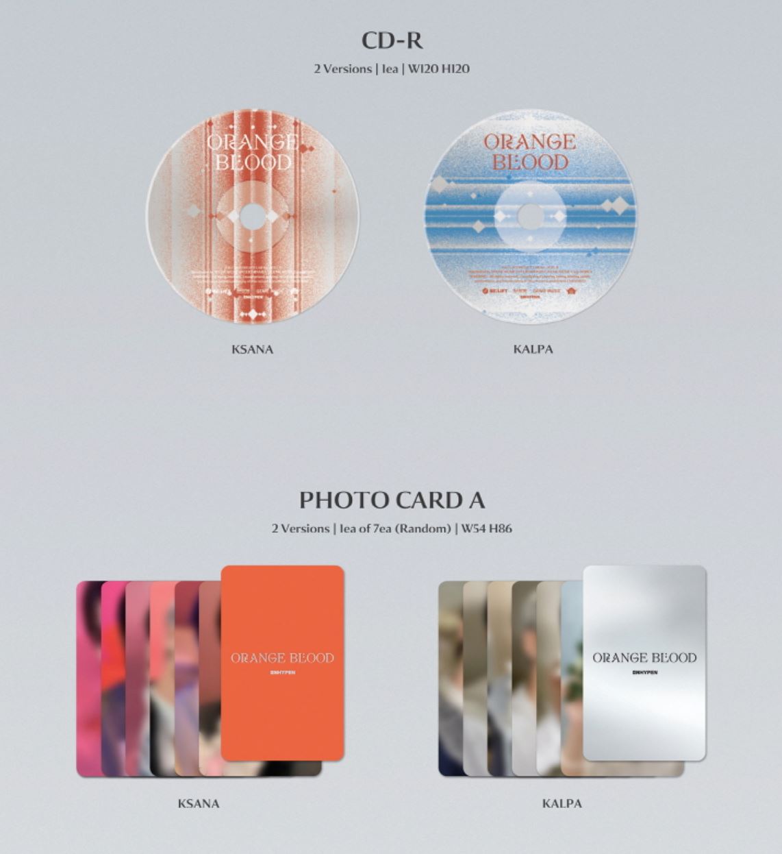 ENHYPEN - [ORANGE BLOOD] 5th Mini Album