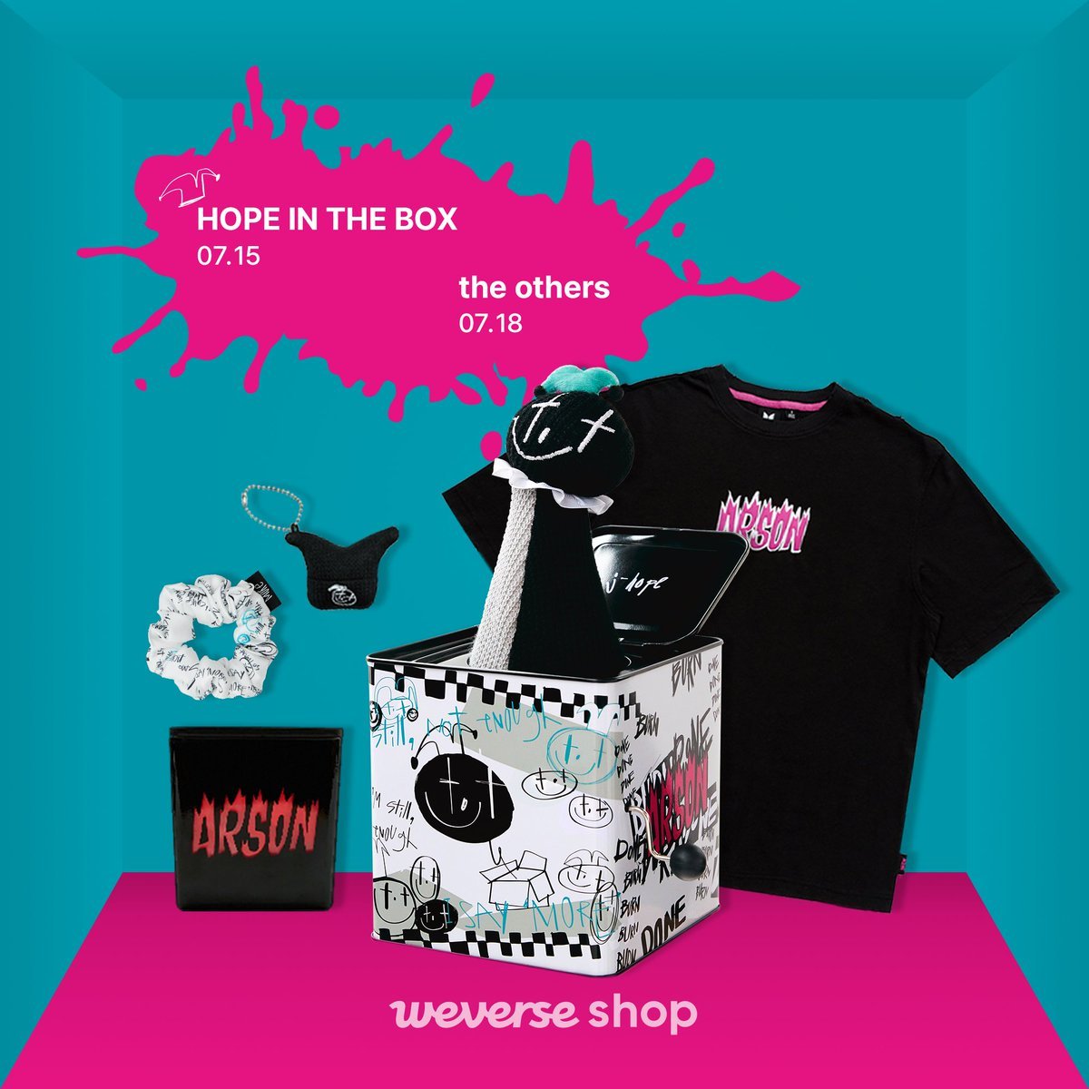 ARSON CANDLE & HOPE IN THE BOX セット BTS JHOPE - Arson Candle – Seoul Shopper