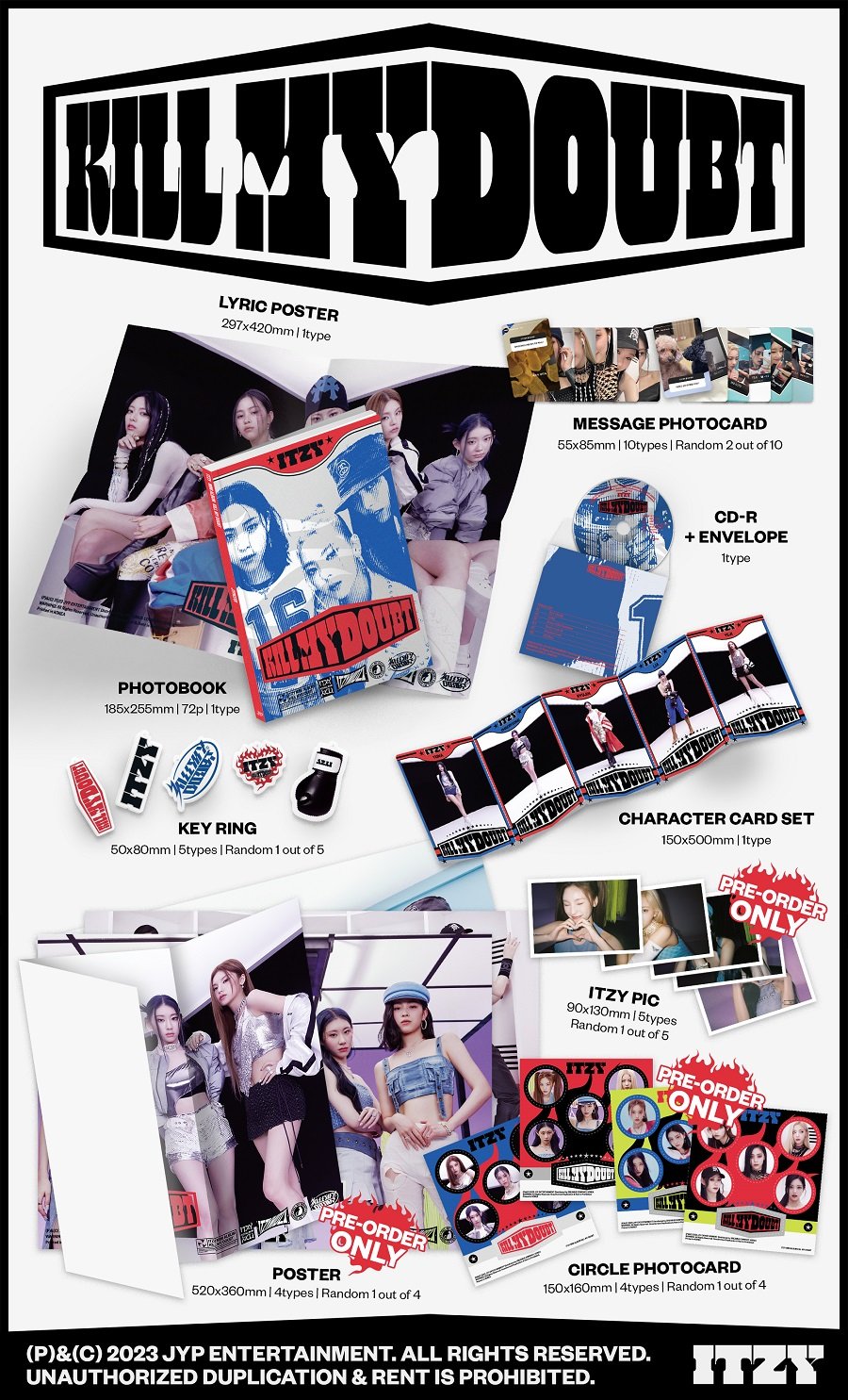 ITZY - [KILL MY DOUBT] LIMITED Edition