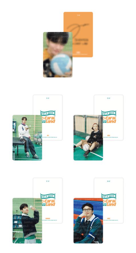 SEVENTEEN - [SEVENTEEN in CARAT LAND] 2025 SVT 9TH FAN MEETING Trading Card Set